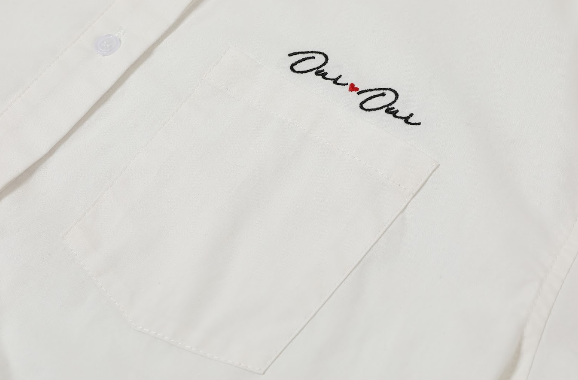 Oui Oui Embroidered Shirt