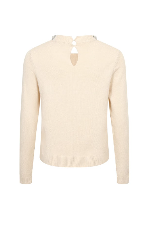 Pearl Knit Long Sleeve Top
