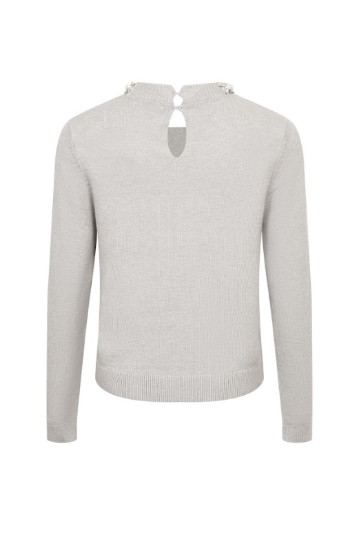 Pearl Knit Long Sleeve Top