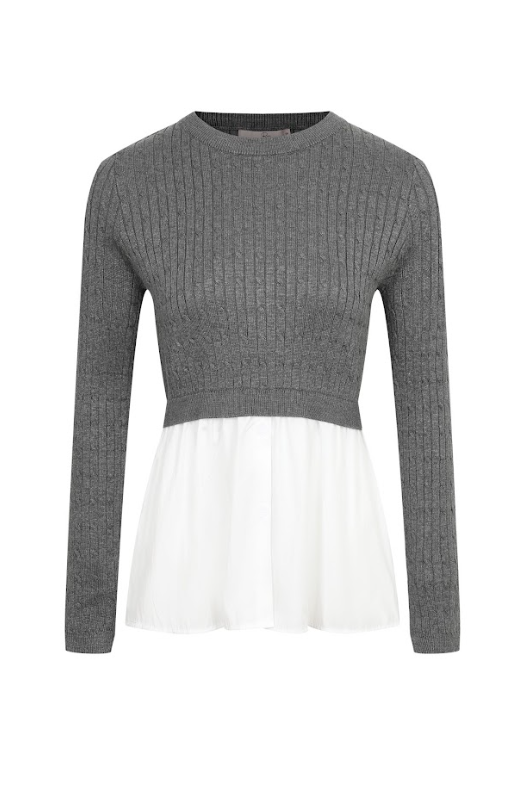 Ligne Élégante Long Sleeve Top