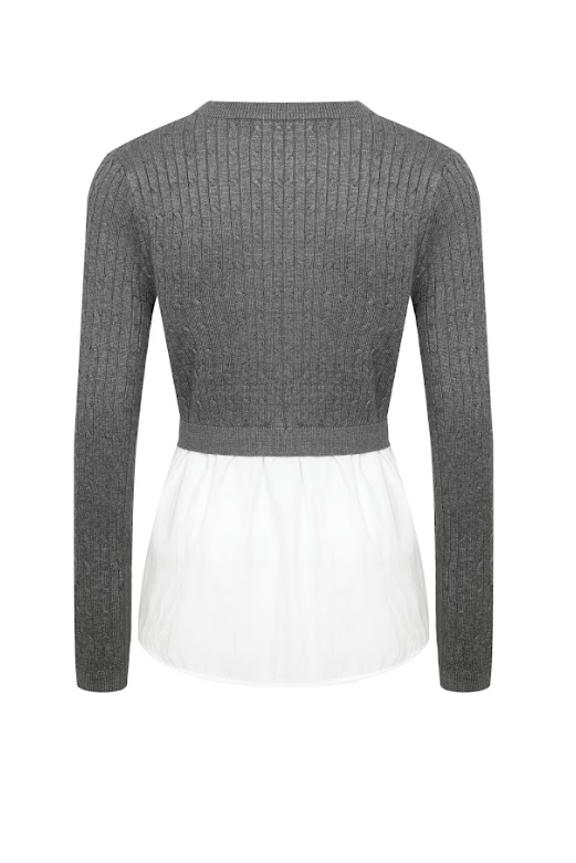 Ligne Élégante Long Sleeve Top