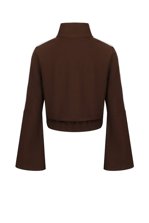 Willow Flares Mock Neck Jacket