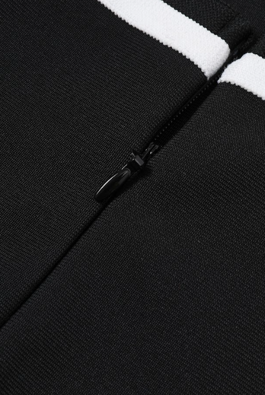 Luxury Contrast Open Back Mini
