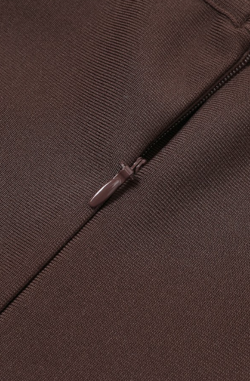 Sculpted Crossback Mermaid Dress