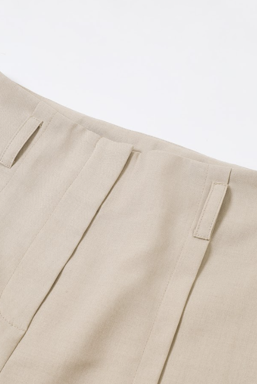 Sculpted Slit Trouser Elegance