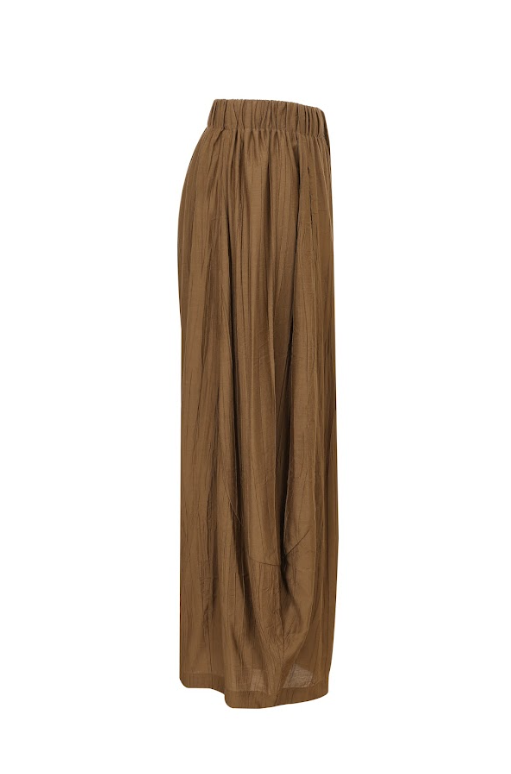 The Ember Volume Woven Crop Pants