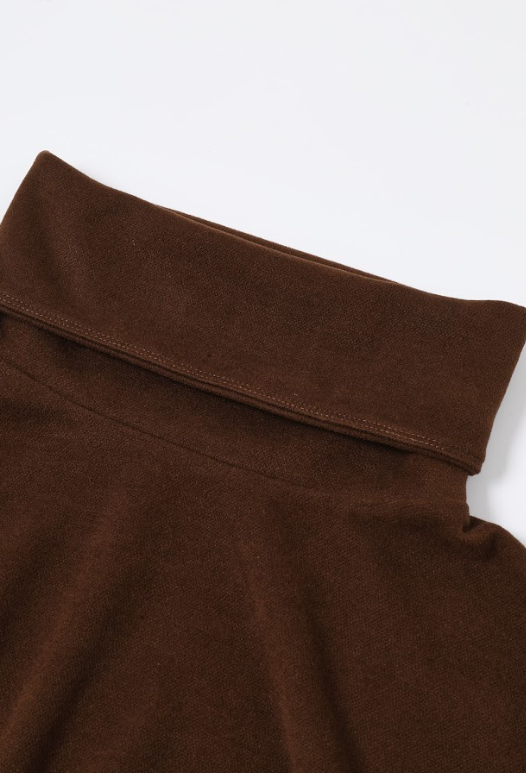 High Neck Long Sleeve Top