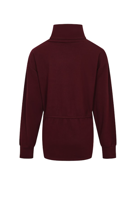 High Neck Long Sleeve Top