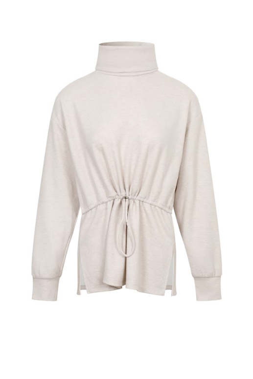 High Neck Long Sleeve Top