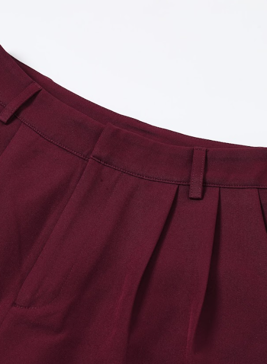 Serenity Structure Woven Long Sleeve Vest & Pants Set