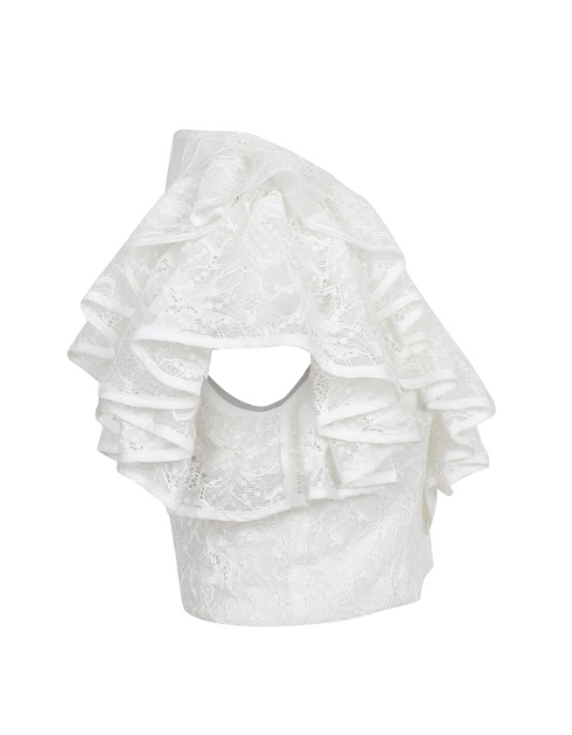 The Aladin Lace Dreams Ruffle Top