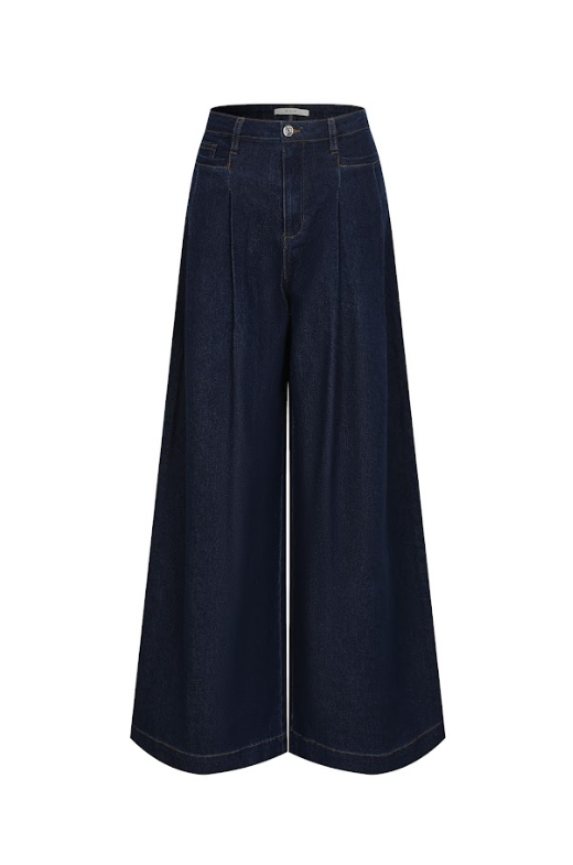 The Signature Flow Denim Trousers