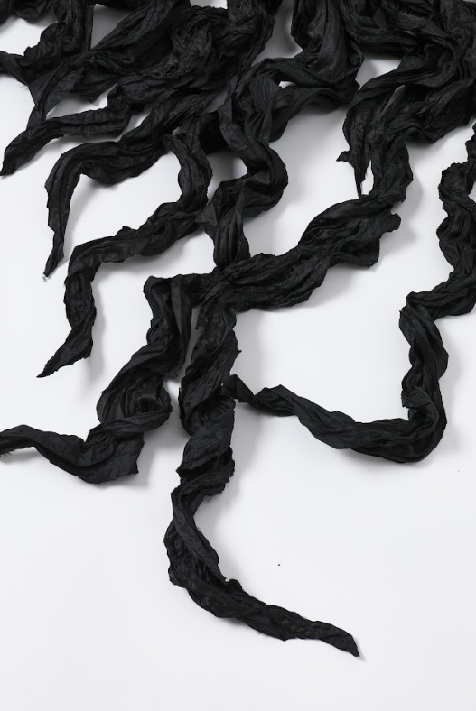 Anemone Bustier Bandage Ruffled Fringe Dress