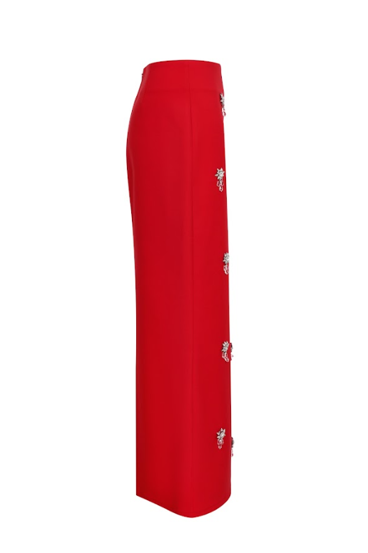 Embellished Long Skirt