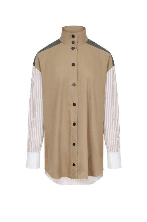 Mix Match Woven Jacket