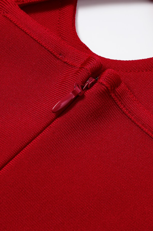 Sculpted Crossback Mermaid Dress