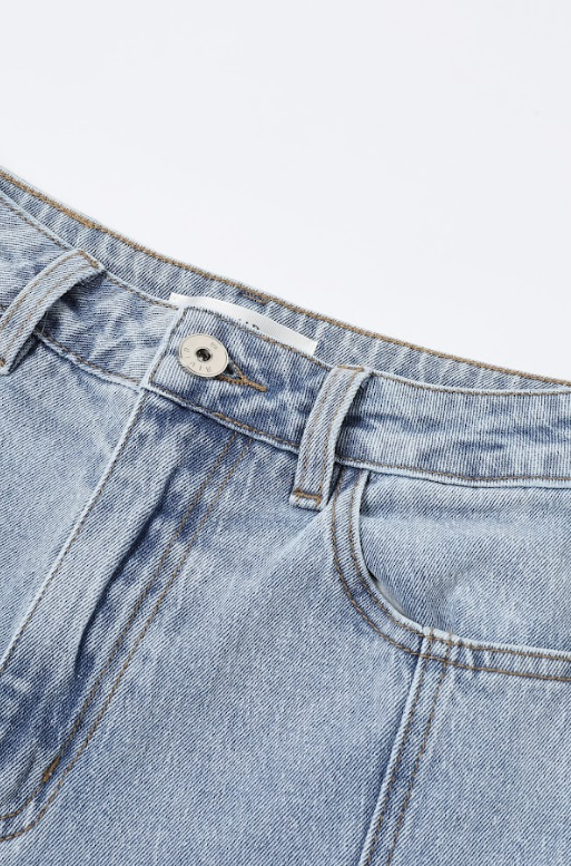 High Waist Barrel Jeans