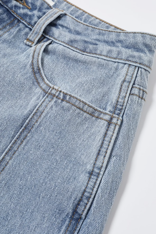 High Waist Barrel Jeans