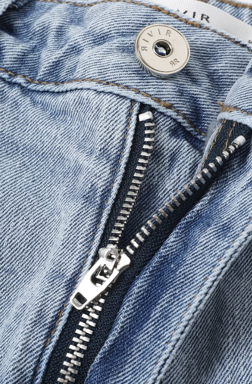 High Waist Barrel Jeans