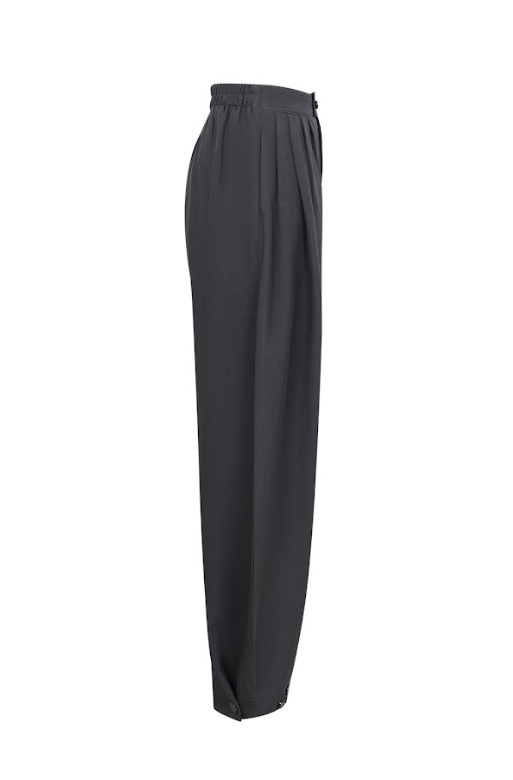 The Sera Woven Barrel Trousers