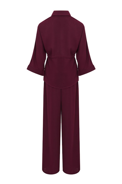 Midnight Serenade Co-ord Long Sleeve Top & Pants Set