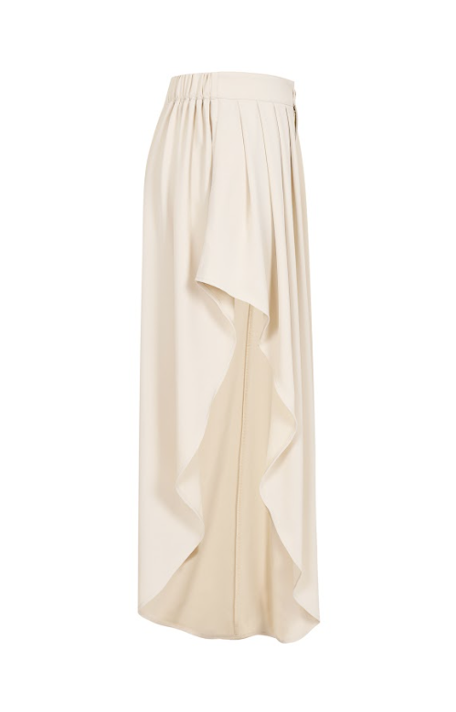 Pleated Super Flared Pants