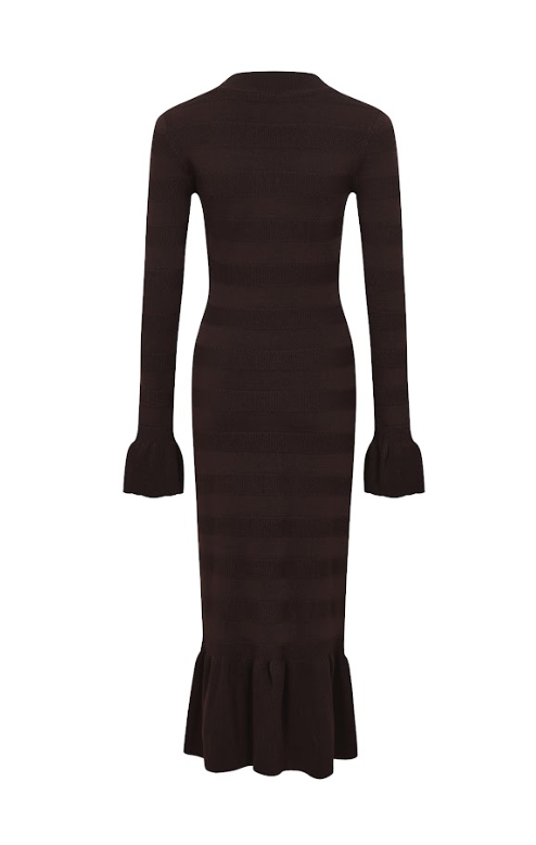 Studded Midi Knit Dress