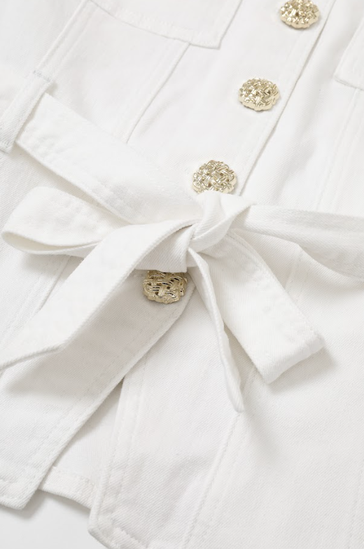 The Gilded Denim Bastion Vest