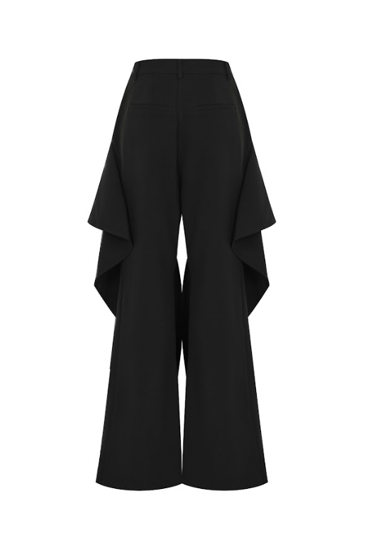 Colette Outstanding Ruffle Woven Pants
