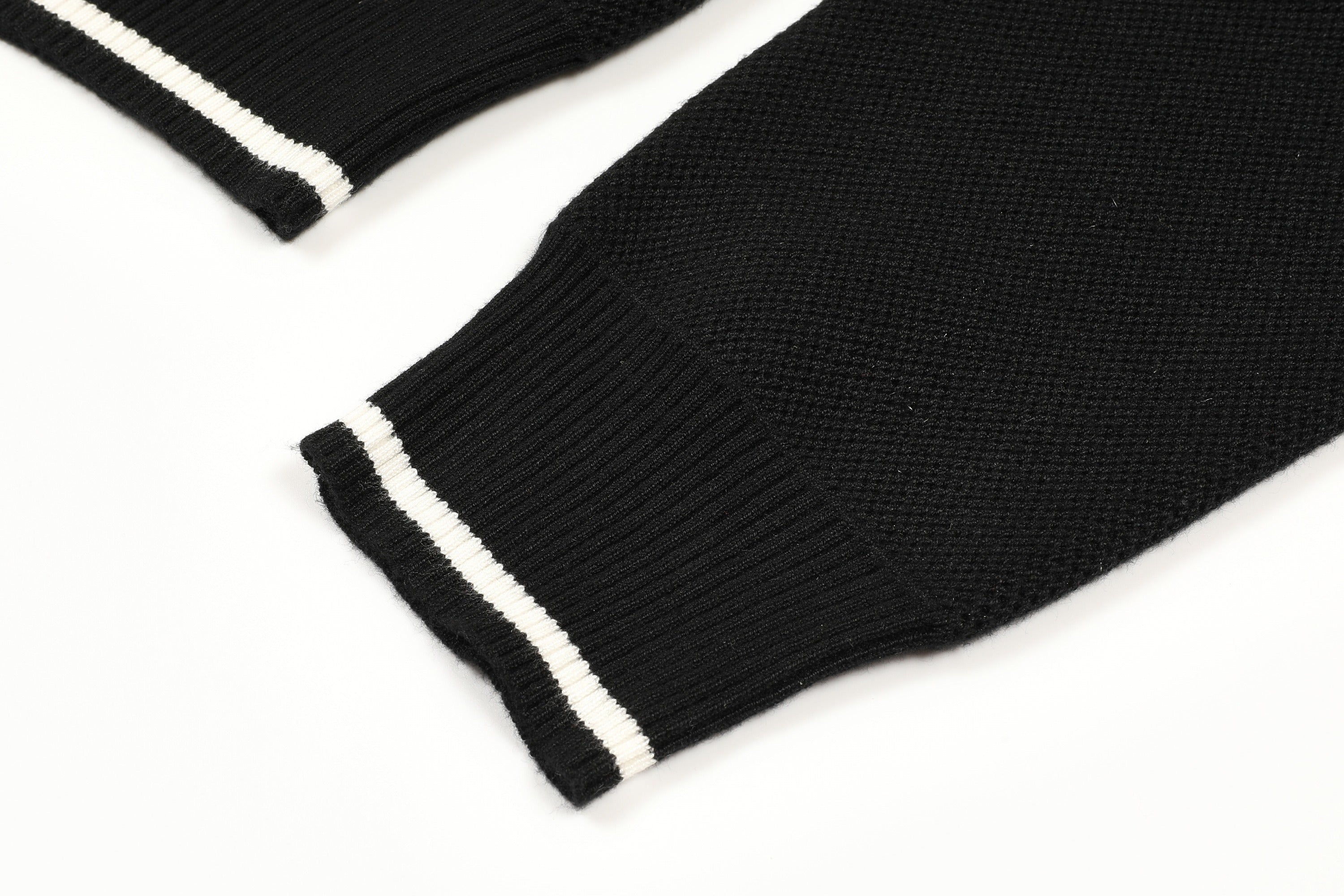 Hooded Flow Cardigan With Contrast