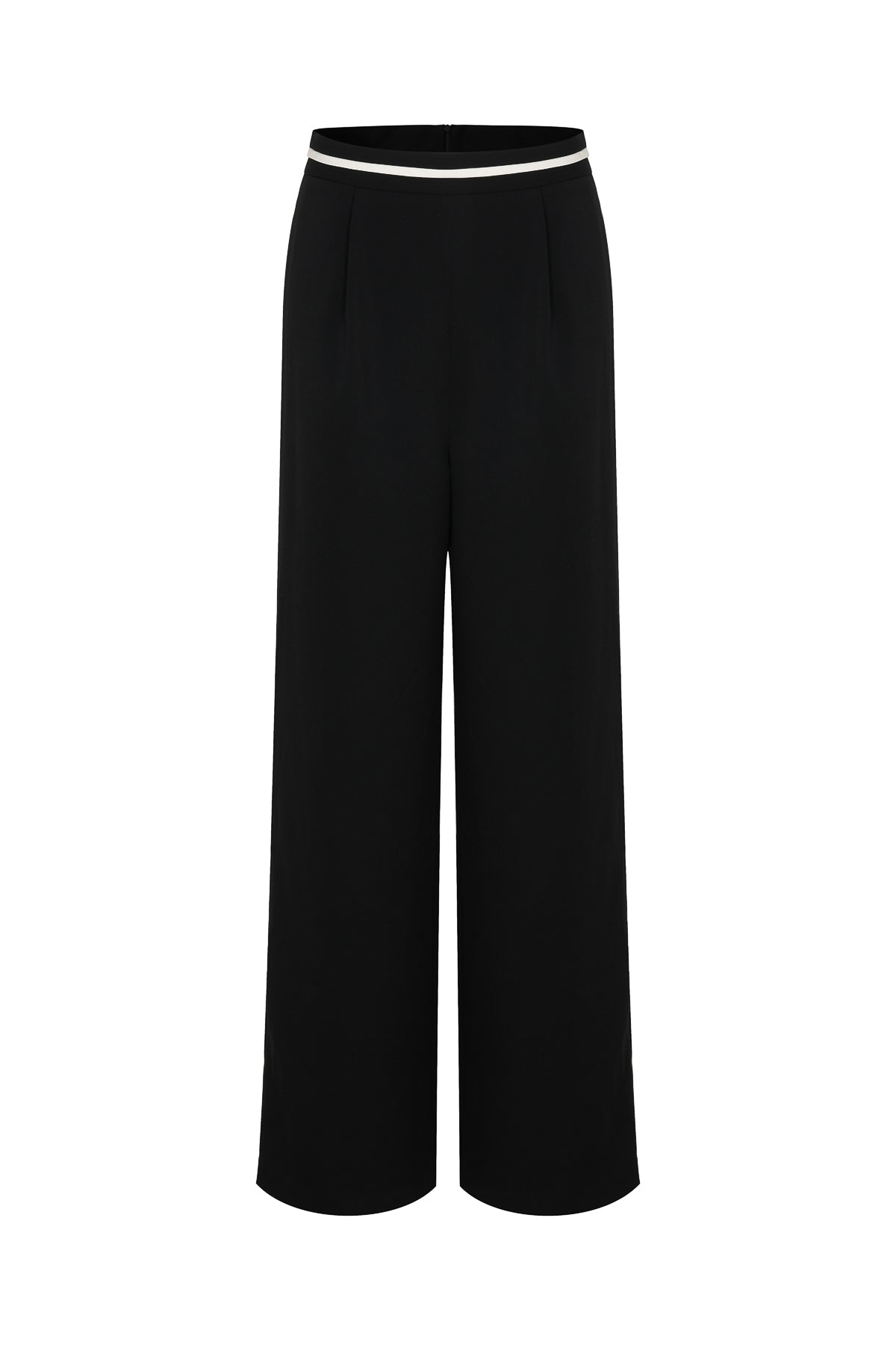 Polished Structure Sleeveless Woven Vest & Pants Set