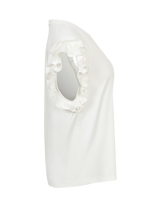 The Ruffle Sleeve Muse Knit Top