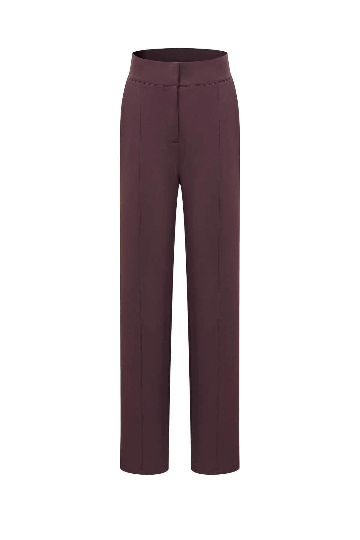 Casual Day Crop Top and High Waist Pants Set