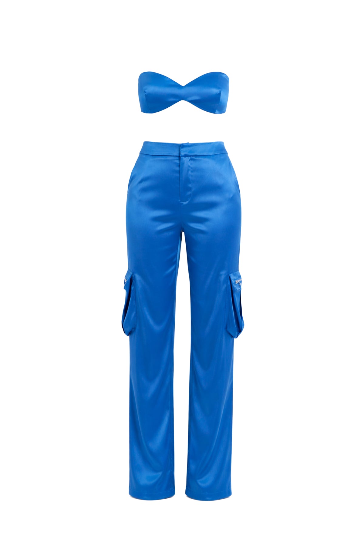Satin Cargo 2 Piece Set