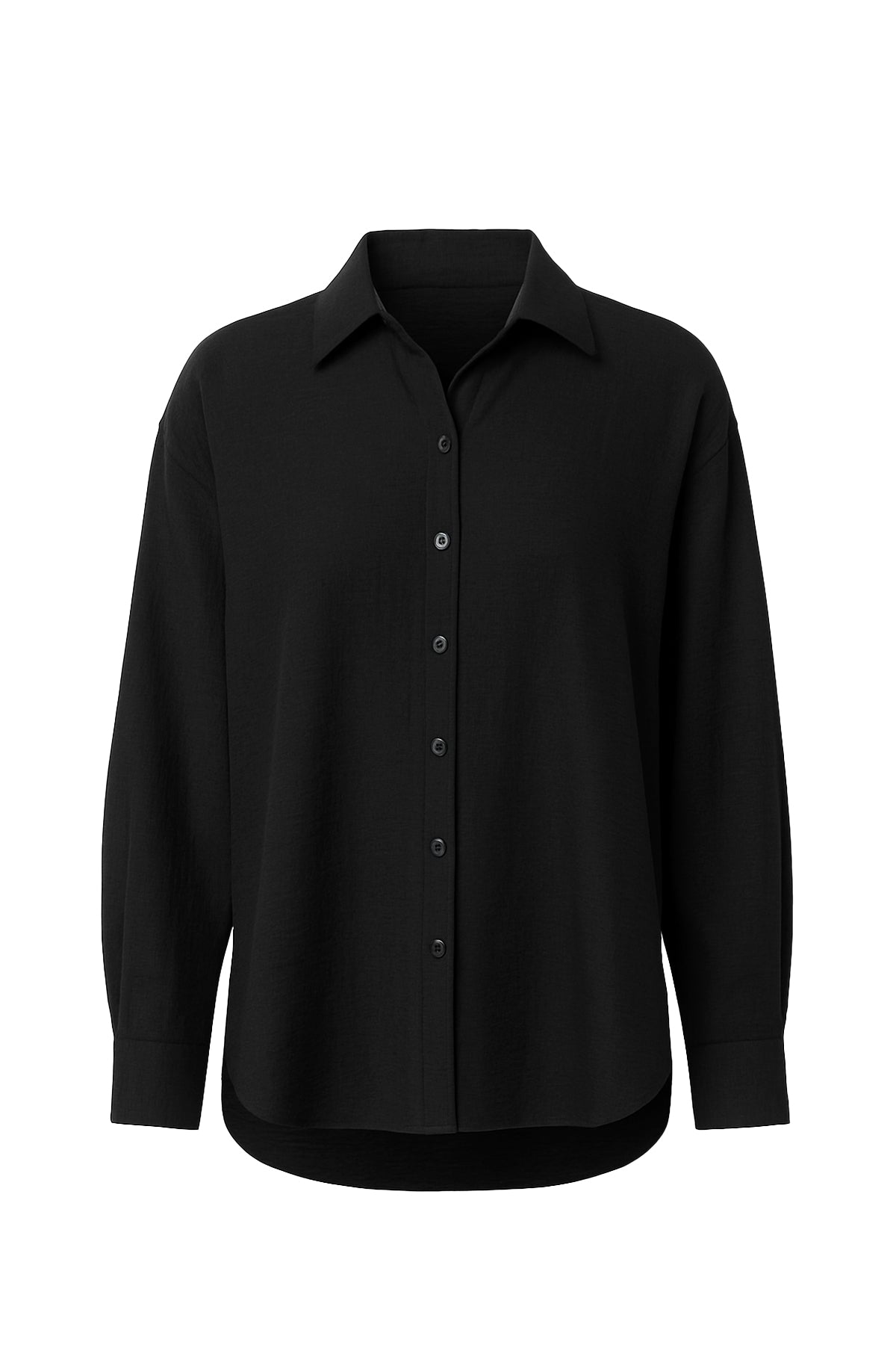Clarissa Woven Button-Down Top