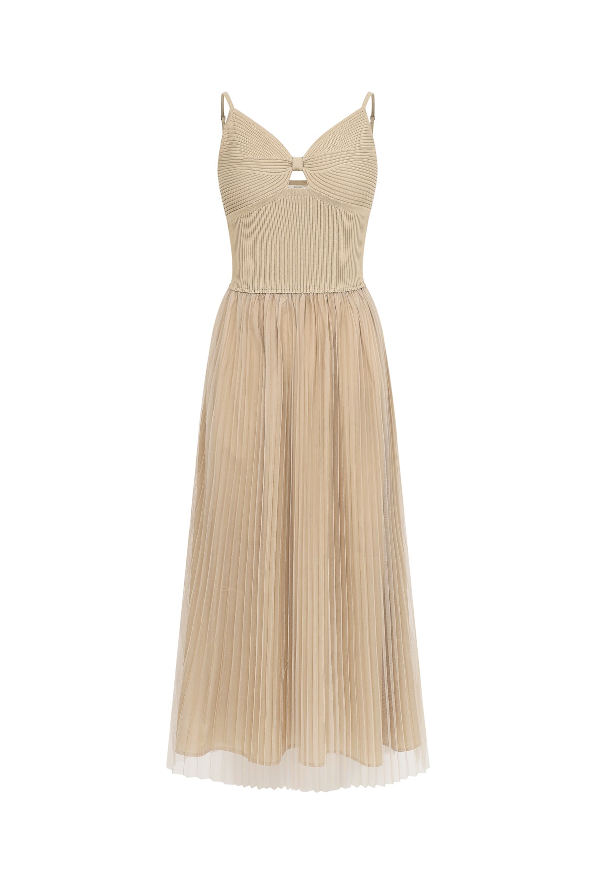 Halo Knit Midi Sleeveless Dress