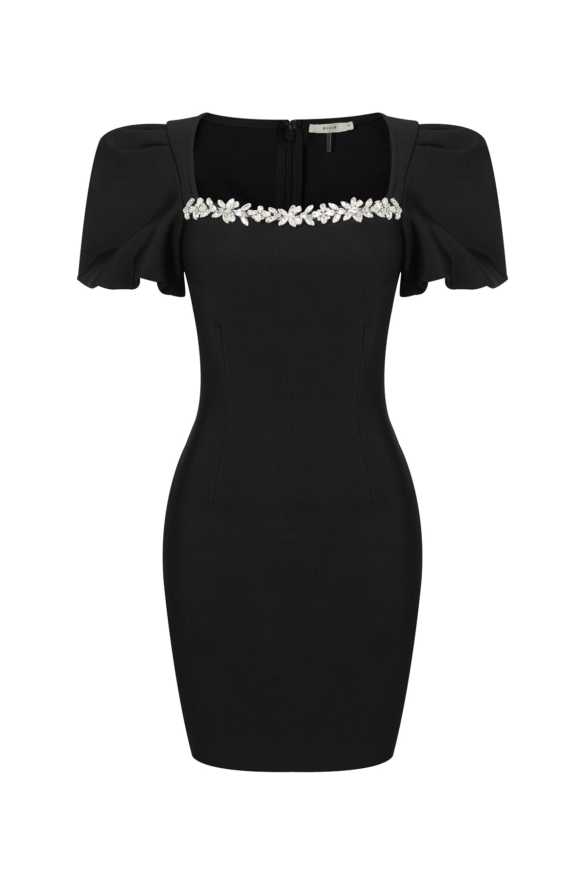 Velour Majesty Bandage Short Sleeve Dress
