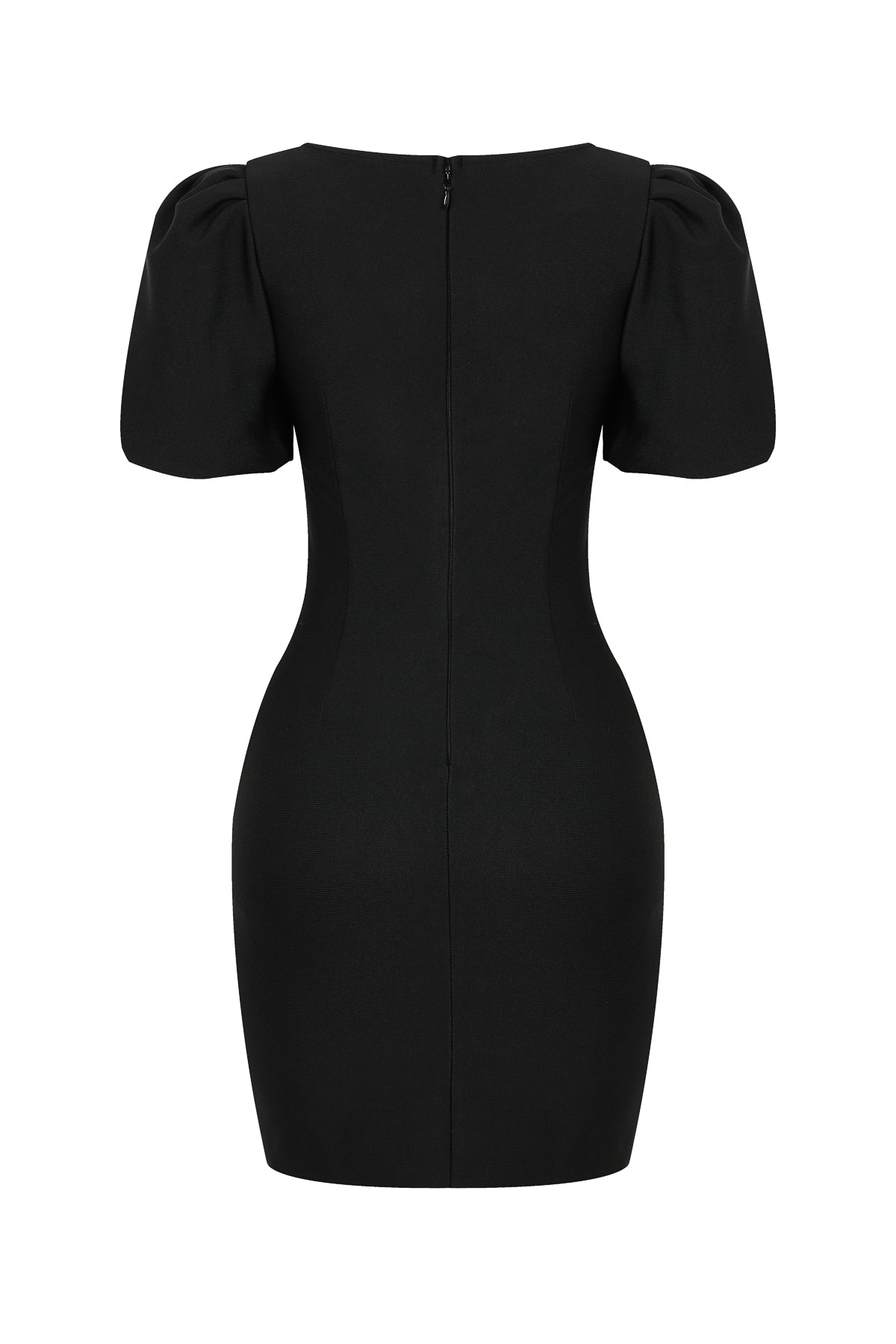 Velour Majesty Bandage Short Sleeve Dress