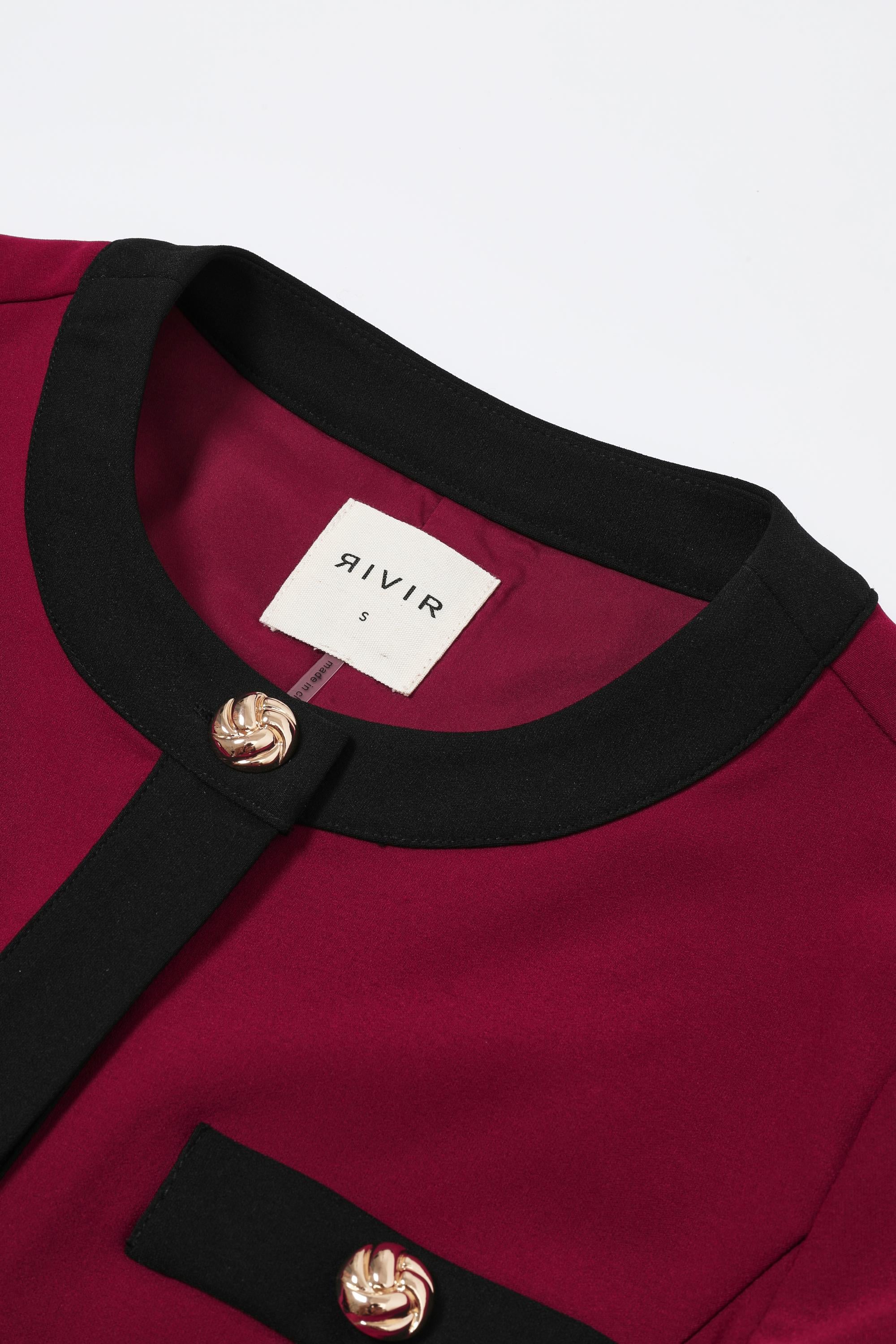 Elegance Structure Long Sleeve Top & Pants Set