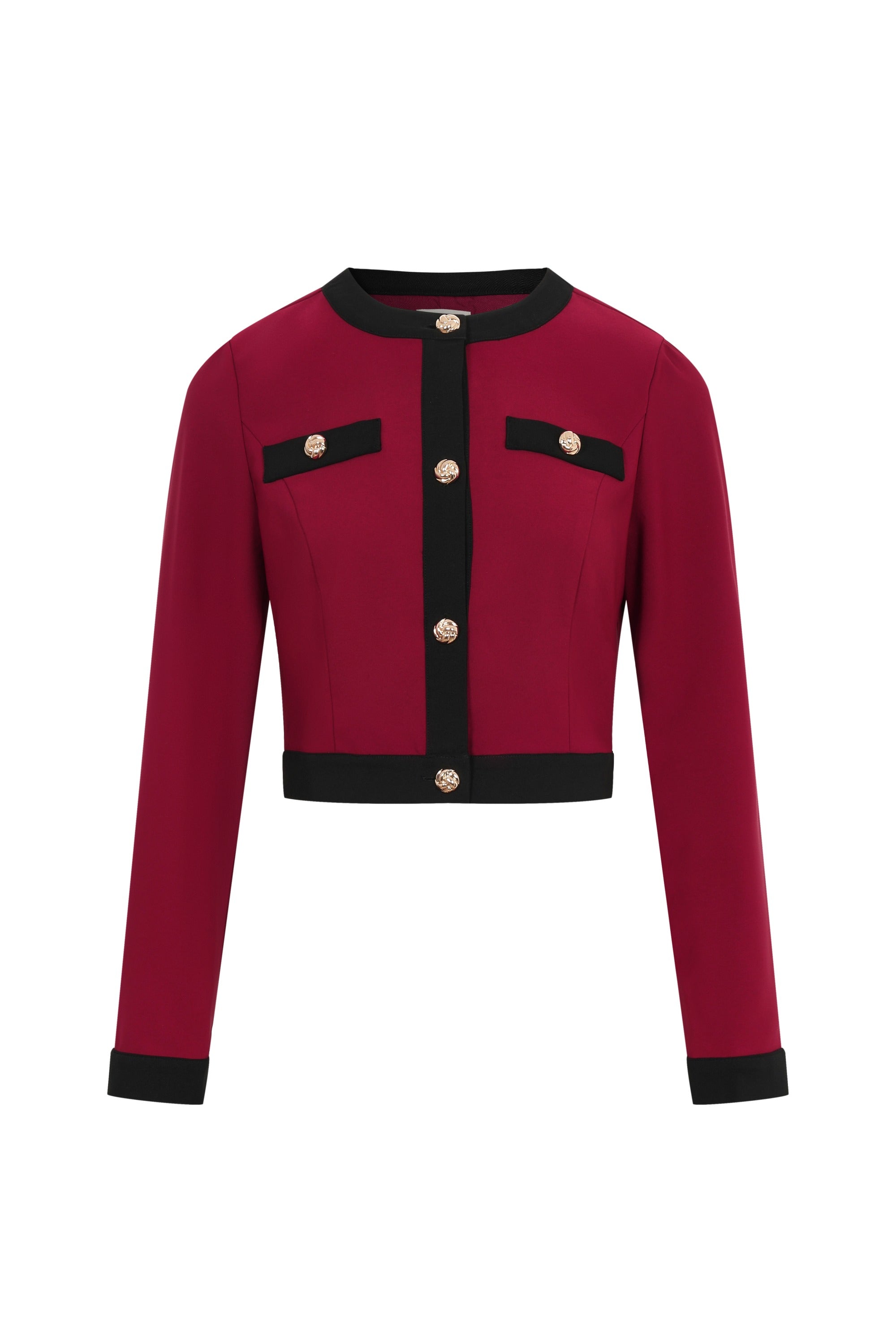 Elegance Structure Long Sleeve Top & Pants Set