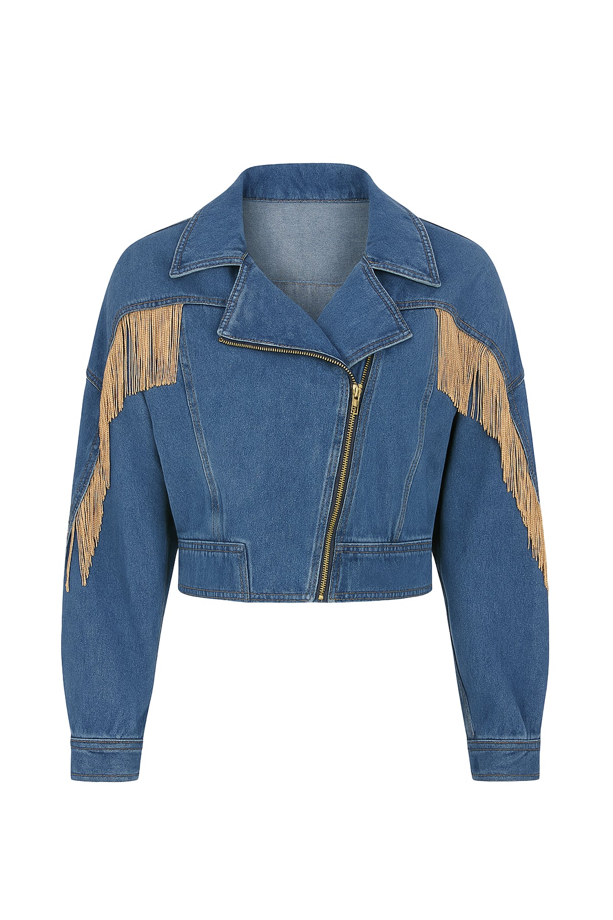 Denim Crop Top Jacket