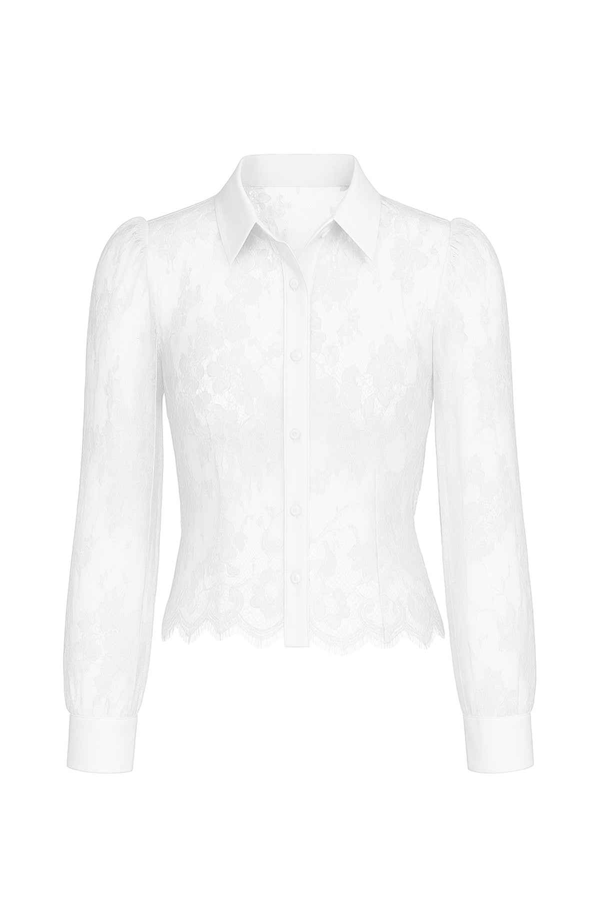 Leilani Lace Button Down Shirt