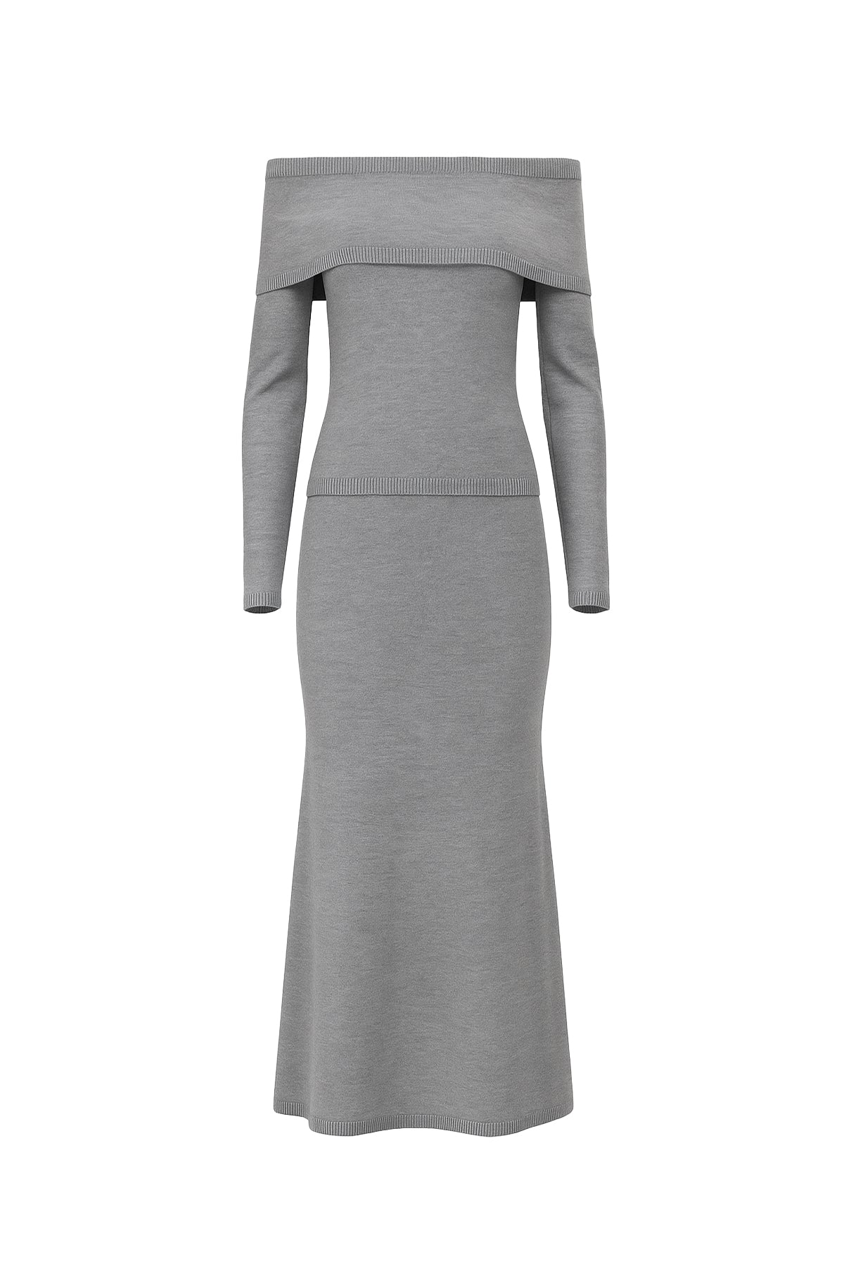 Off Shoulder Siren Top and Mermaid Midi Skirt Set