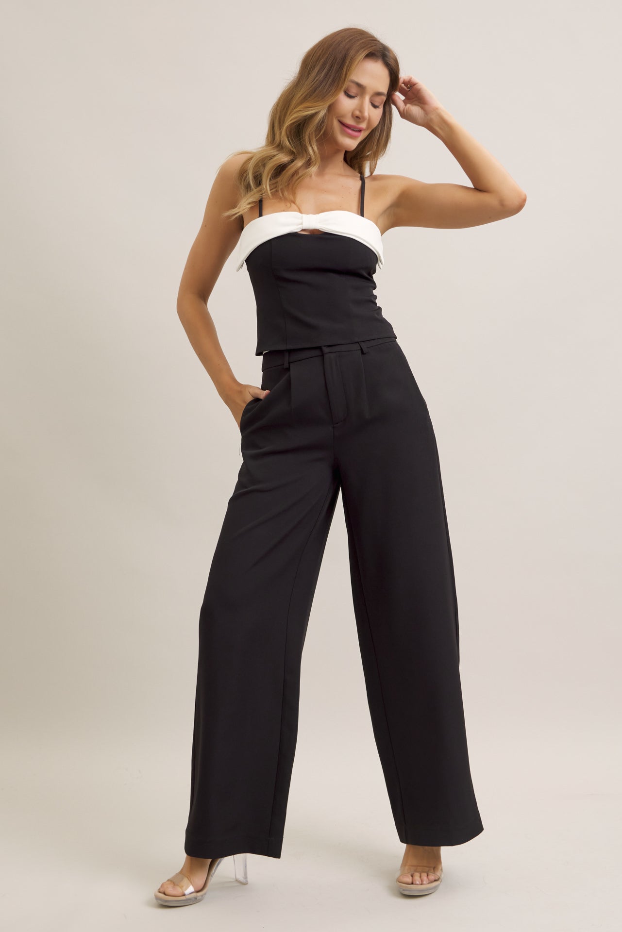 Take Me Places Tube Top & Pants Set
