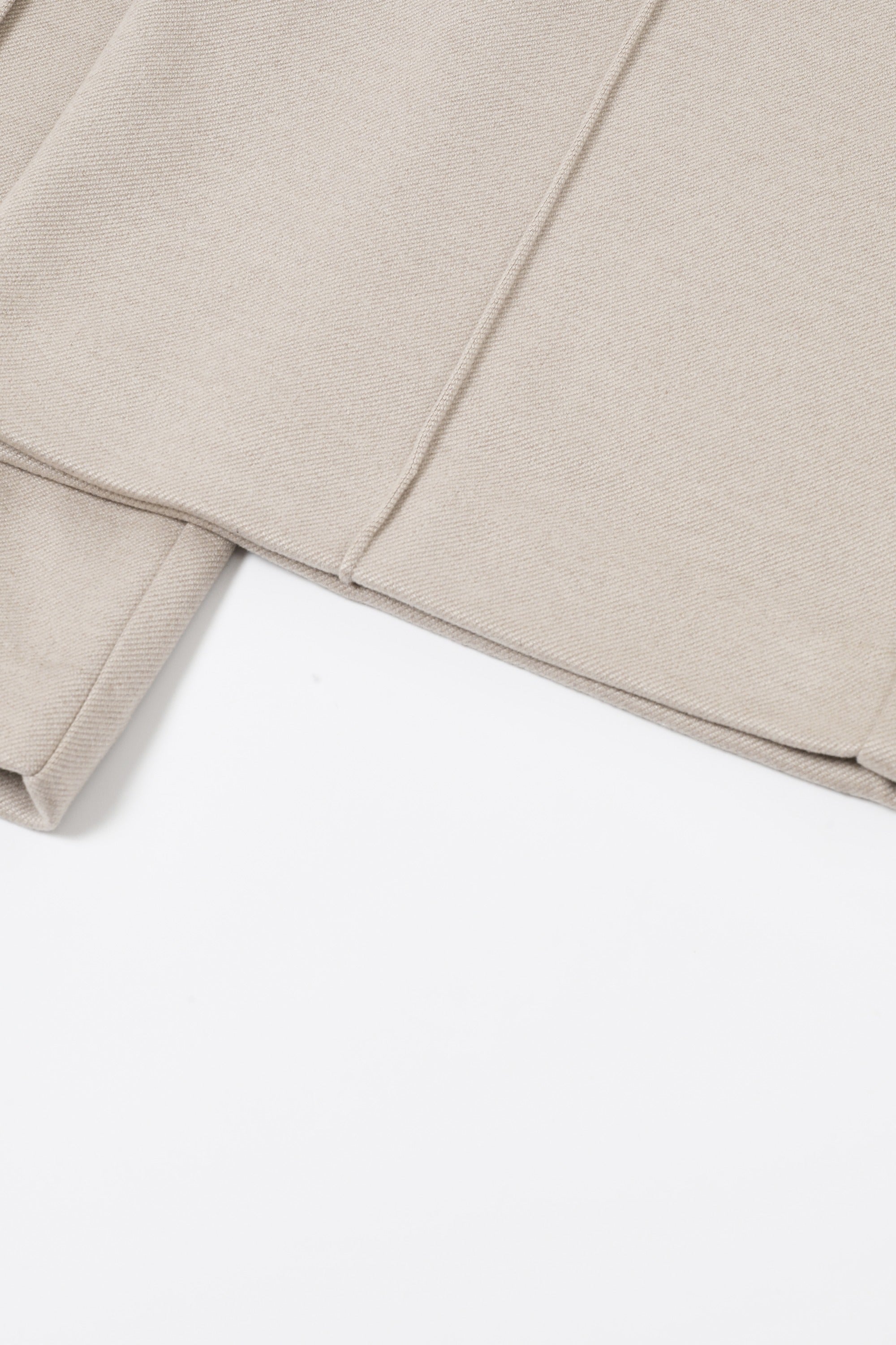 Classic Faux Wool Straight-Leg