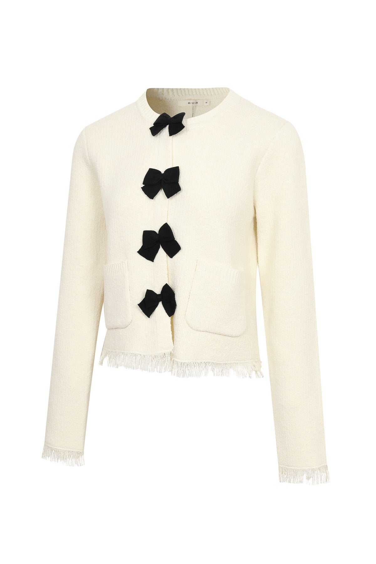 Bellefringe Cardigan With Bows