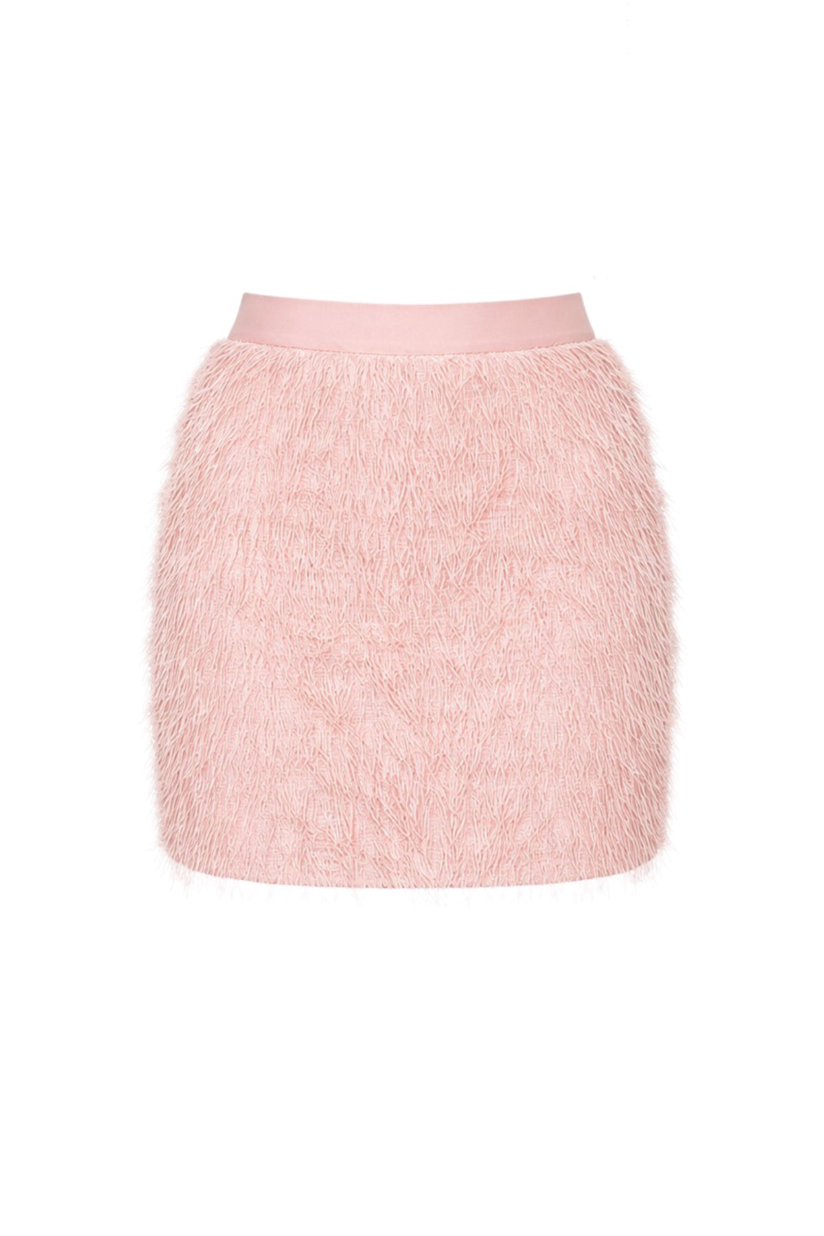Fringe Mini Skirt