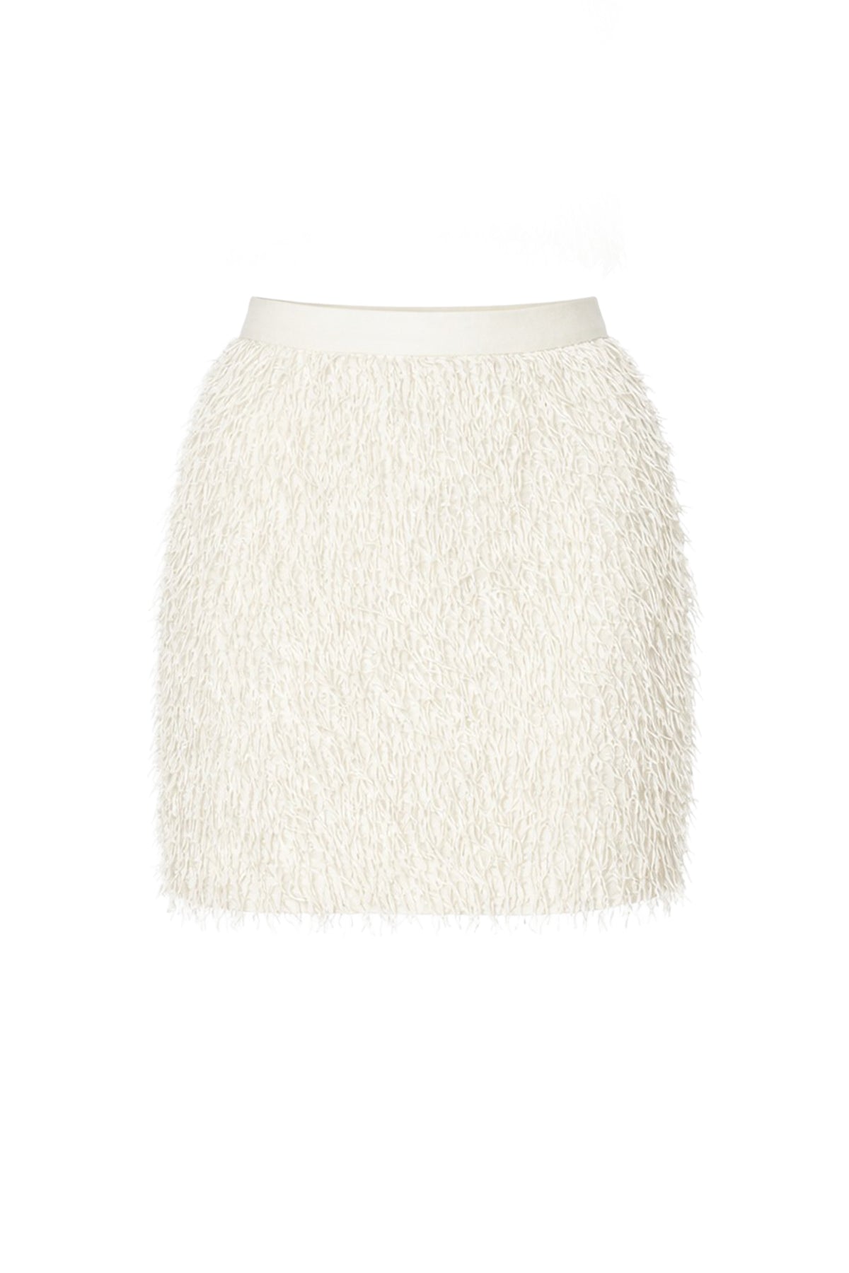 Fringe Mini Skirt