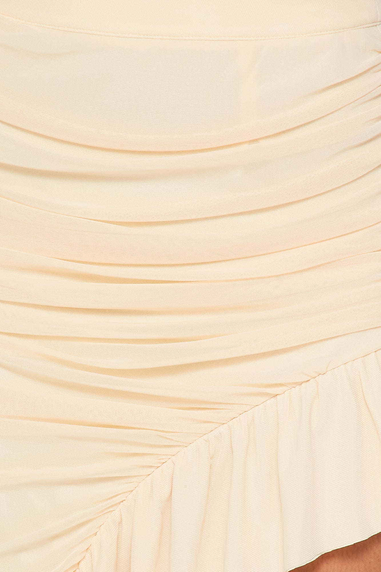 Ruched Maxi Skirts