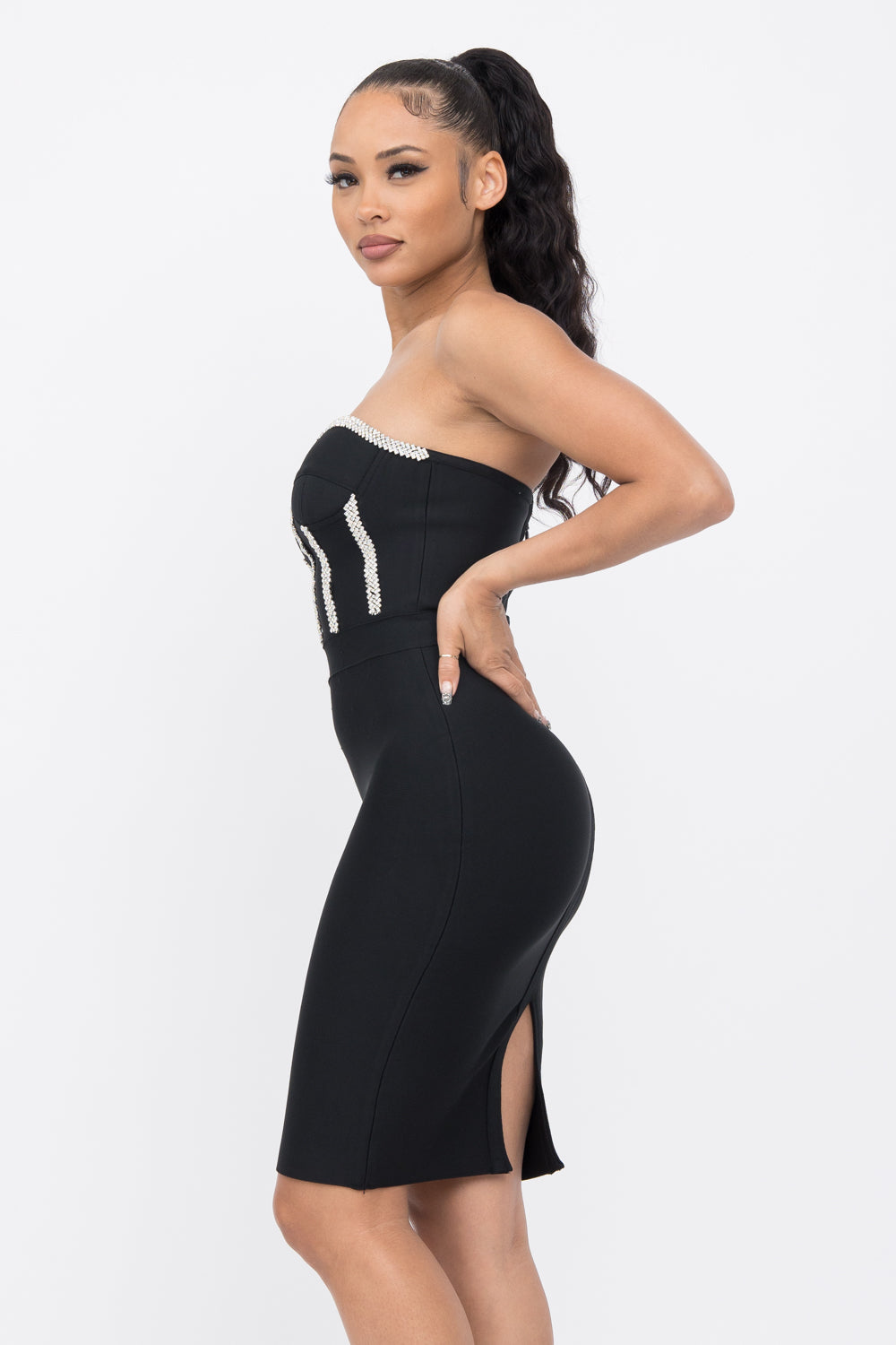 Strapless Bandage Dress